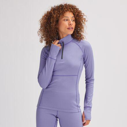 Backcountry Spruces Merino Baselayer 1/4-Zip Top - Women's - Clothing | Backcountry