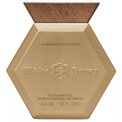 Blake Brown Fundamental Strengthening Shampoo - Sandalwood Vanille – Warm Vanilla Fragrance - 14 fl oz | Amazon (US)