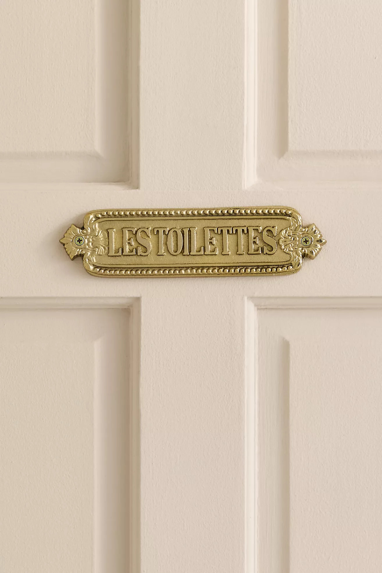 French Cottage Sign | Anthropologie (US)