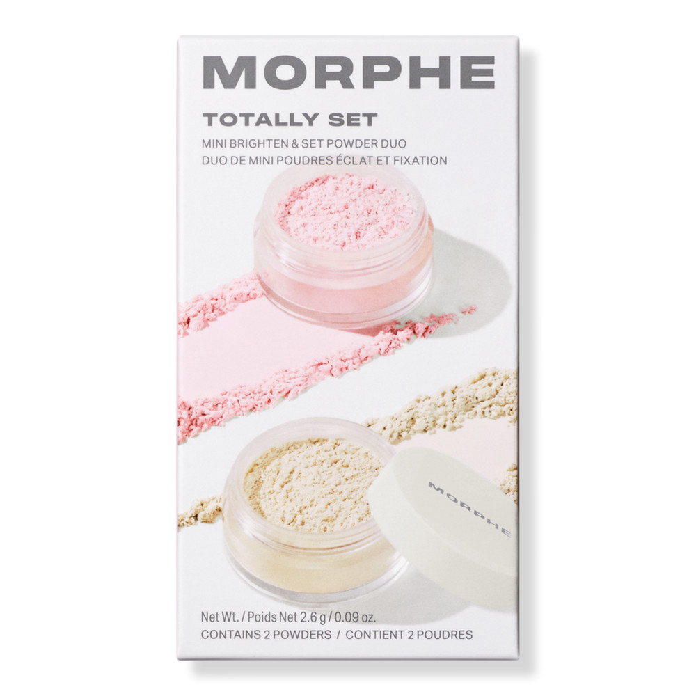 Morphe Totally Set Mini Brighten & Set Powder Duo | Ulta