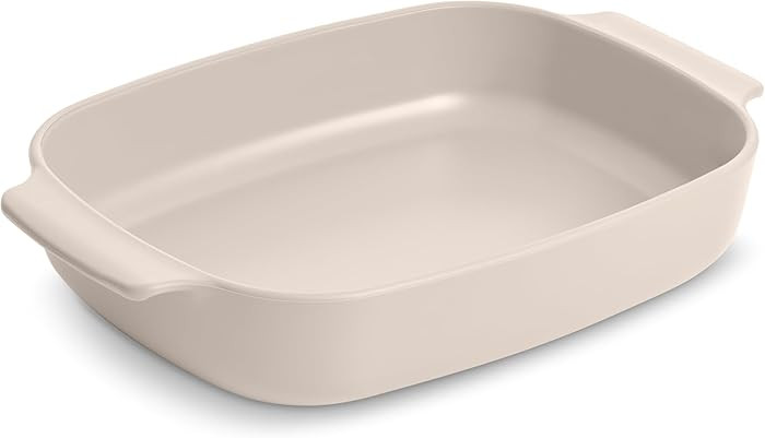 Non-Stick Ceramic Coated Glass 13x9 Baking Pan | Naturally Slick Ceramic Coating | No PTFE, PFOA,... | Amazon (US)