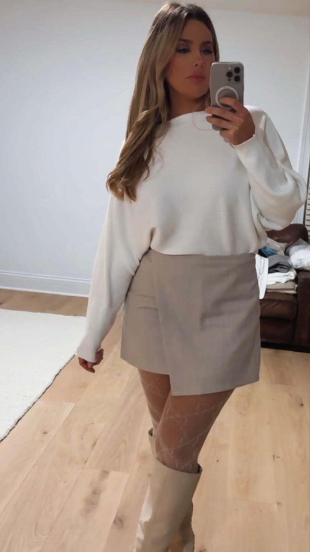 Date night outfit! Amazon sweater, skirt, tights, and Dolce Vita Fynn boots on sale!

#LTKMostLoved #LTKmidsize #LTKsalealert