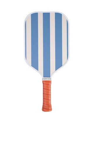 Blue Hamptons Classic Pickleball Paddle in Blue & Cream | Revolve Clothing (Global)