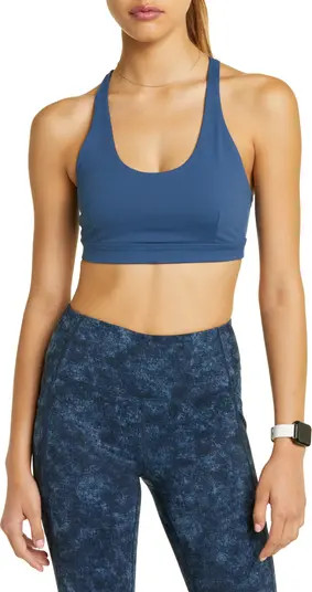 Live In Strappy Sports Bra | Nordstrom