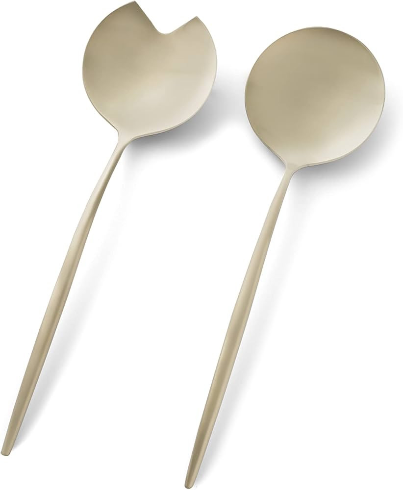 CAMBRIDGE Silversmiths Gaze Champagne Satin 2-Piece Hostess Set | Amazon (US)