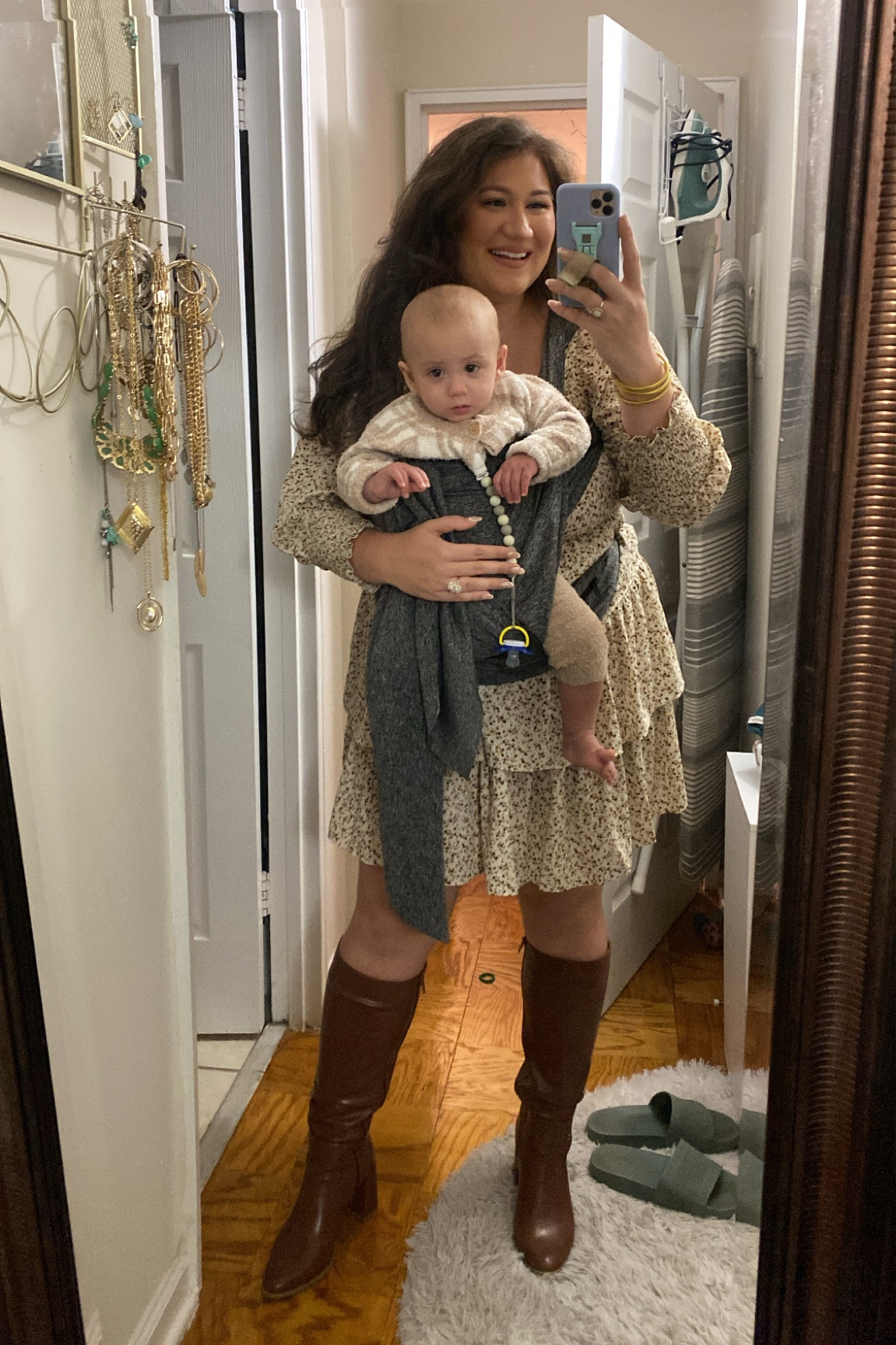 Baby wearing fits 

#LTKMidsize #LTKBaby #LTKShoeCrush