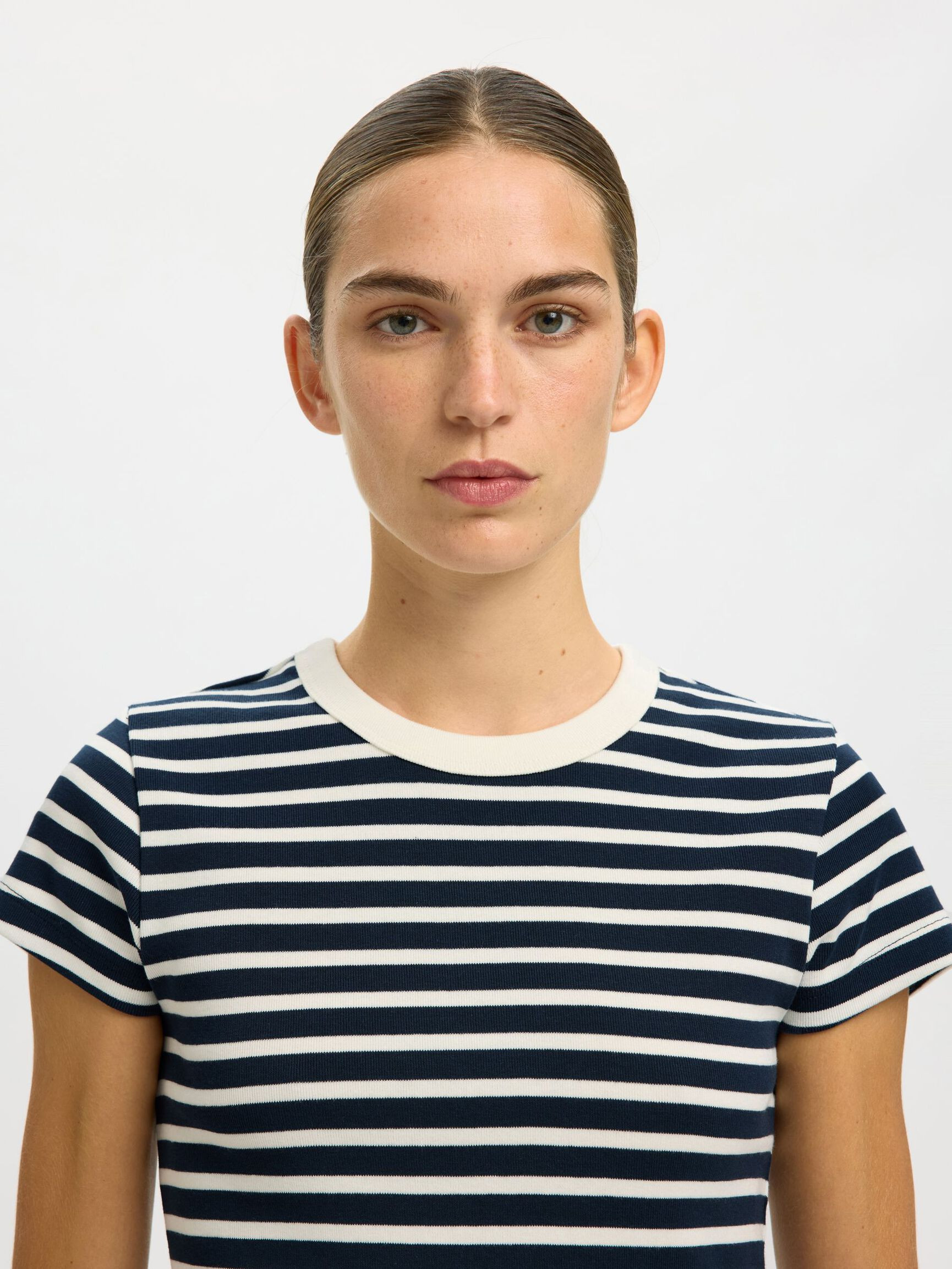COTTON SHORT-SLEEVED T-SHIRT | Selected