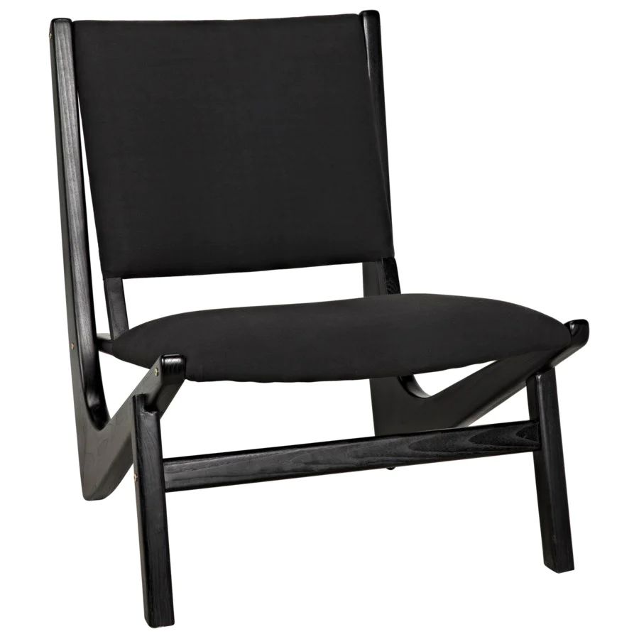Boomerang Chair, Charcoal Black | France and Son