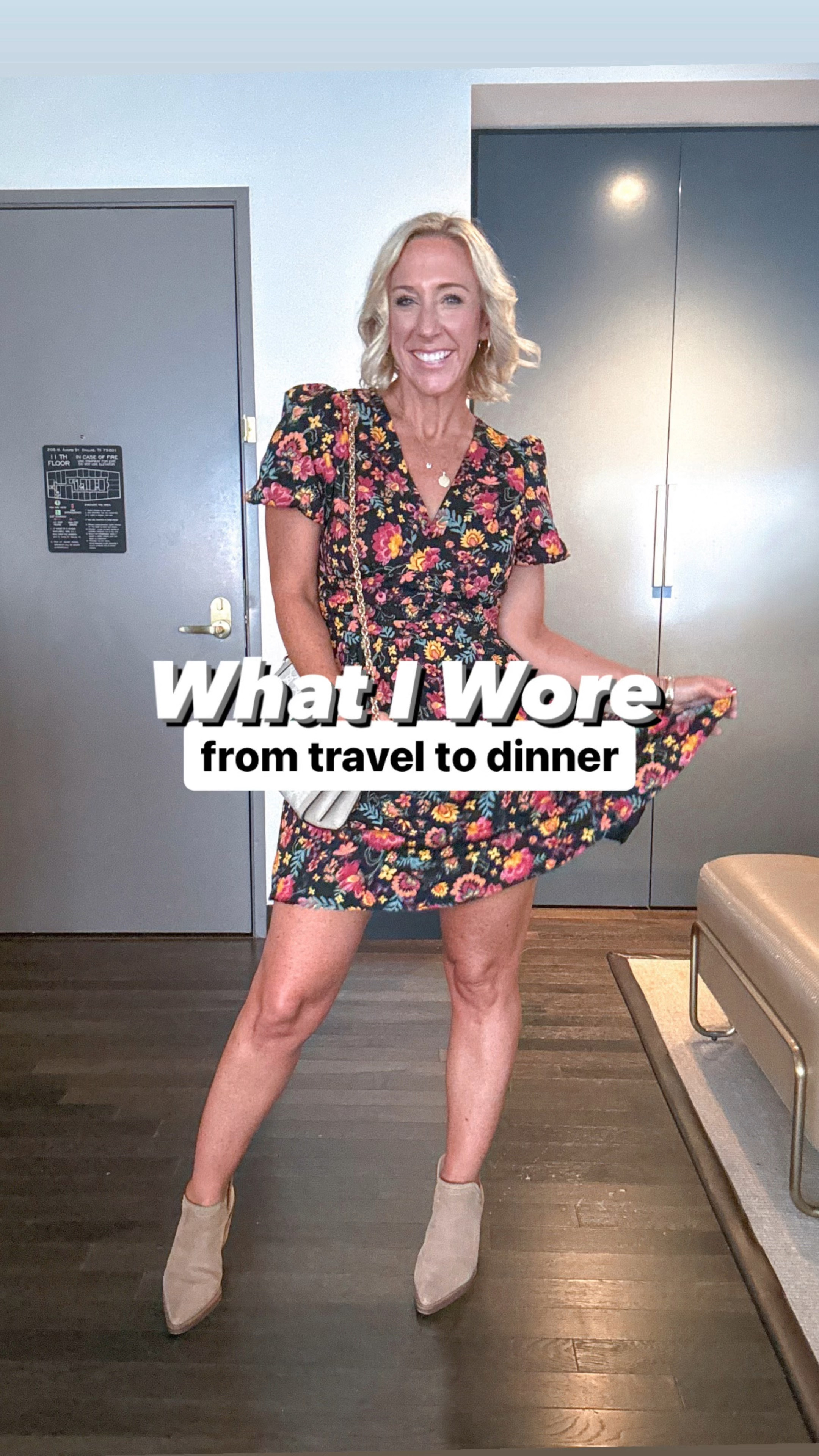 My Outfits for Day 1 of LTKCon (well, technically, LTK starts tomorrow, but I got here today, so this is my first day).
• dress - size XS. 
• quarter zip pullover - size small. 
• leggings - size small. 
• sneakers - tts  

#LTKVideo #LTKFindsUnder50 #LTKSeasonal