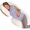 Leachco Snoogle Original Maternity/Pregnancy Total Body Pillow, Ivory | Amazon (US)