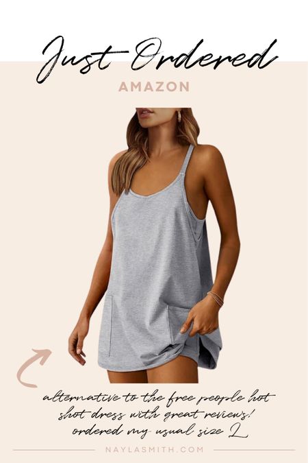 Just ordered from Amazon - free people inspired casual mini dress with built in romper. Ordered my usual size large

Summer dresses, Amazon fashion, comfy dress


#LTKcanada #LTKmidsize #LTKsummer