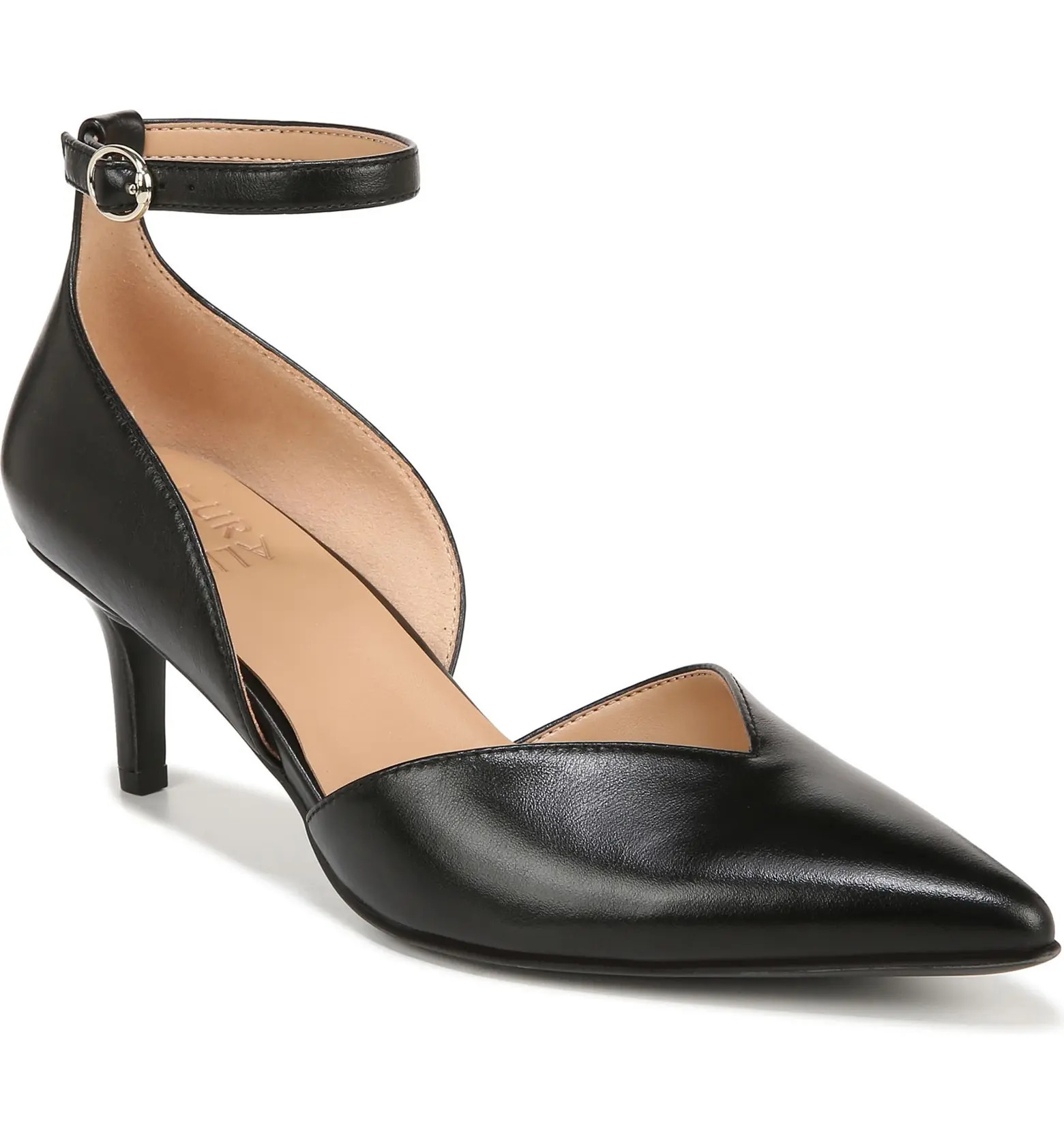 Evelyn Ankle Strap Pointed Toe Pump (Women) | Nordstrom