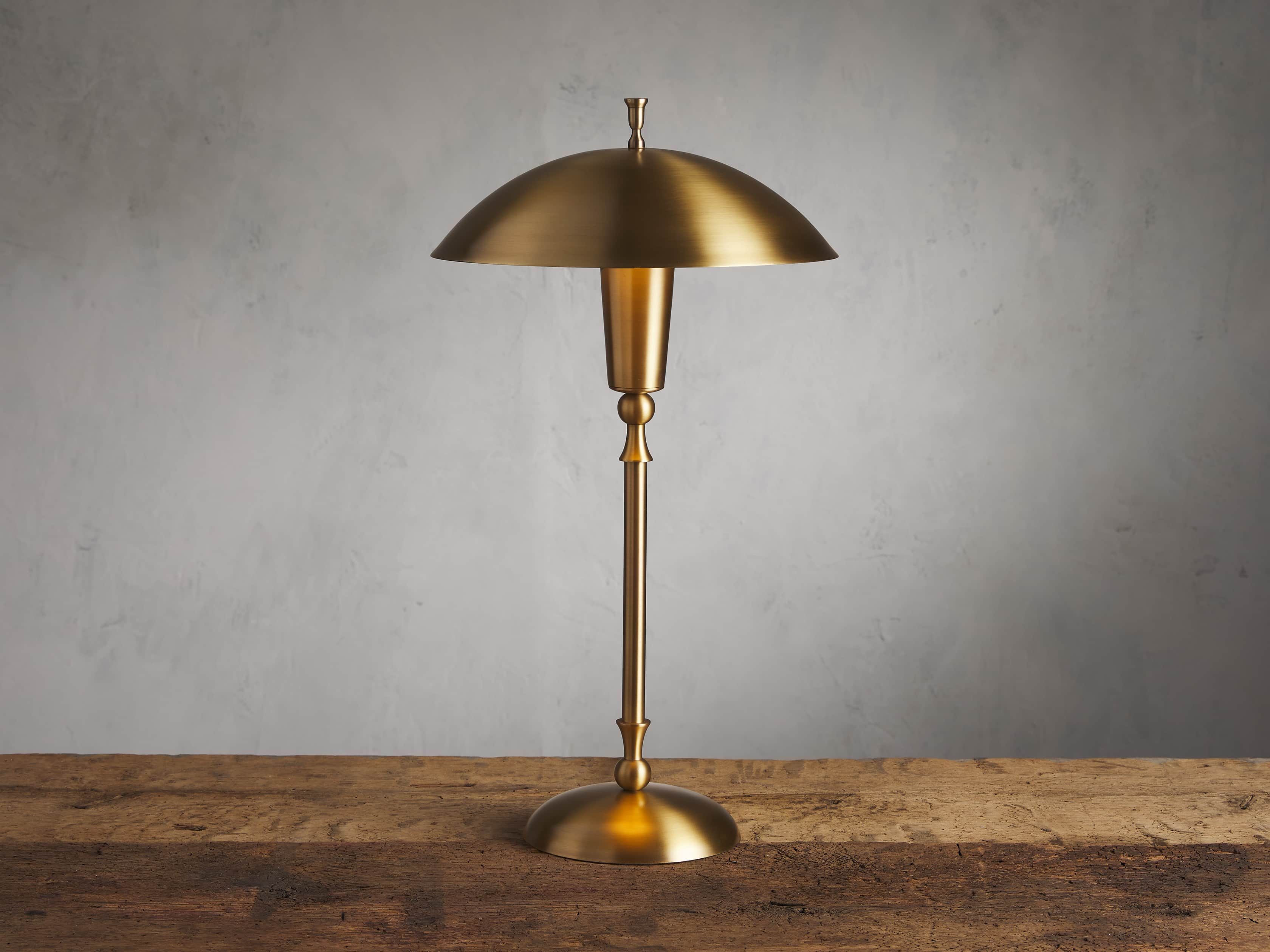 Archard Brass Table Lamp | Arhaus