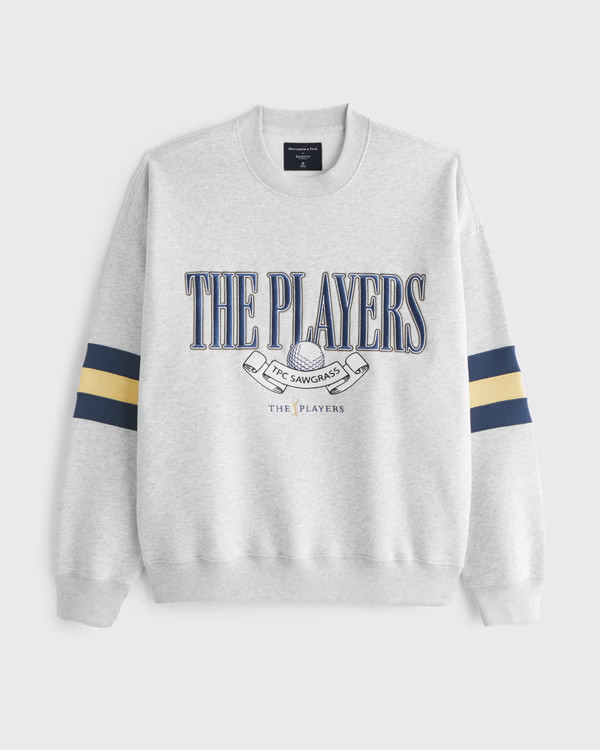 Men's PGA The Players Championship Graphic Crew Sweatshirt | Men's Tops | Abercrombie.com | Abercrombie & Fitch (US)