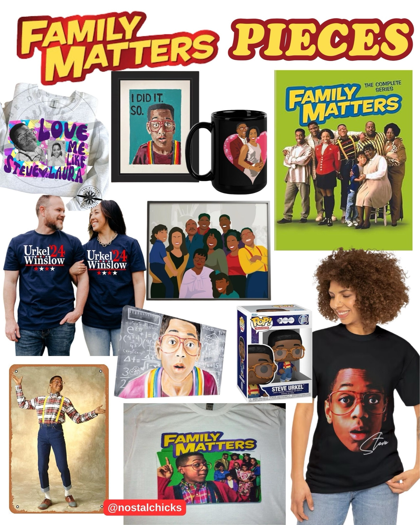 Family Matters fun 
#familymatters #tgif #abc #nostalgia #nostalgic #90sstyle