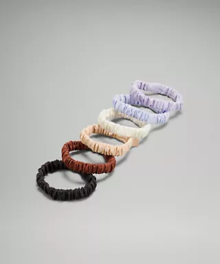 Skinny Scrunchie 6 Pack | Lululemon (US)