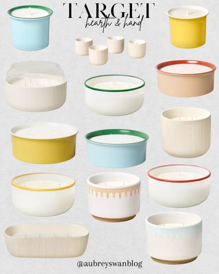 Target’s Hearth and Hand new collection including these beautiful candles. The options include indoor candles as well as outdoor citronella candles. They also smell amazing! 

Target finds, Hearth & Hand, candles, indoor candles, outdoor candles, citronella candles 