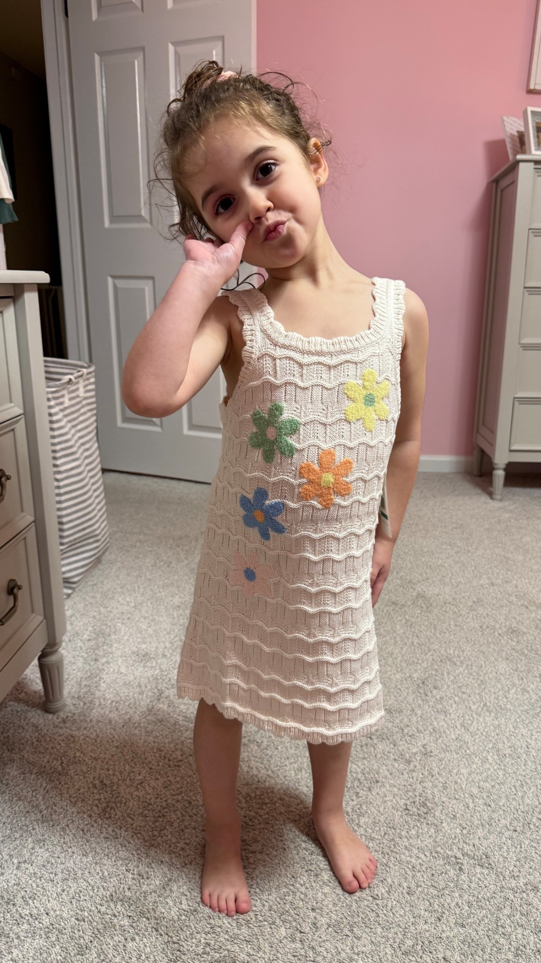 Cute swim coverup or dress. Kids dress. Girls dress. Floral trend. Flower dress. Sweater dress. Cover up. Vacation dress. Vacation coverup. Girls coverup. Swim coverup. Travel finds. Vacation look 

#LTKTravel #LTKdayinmylife #LTKKids