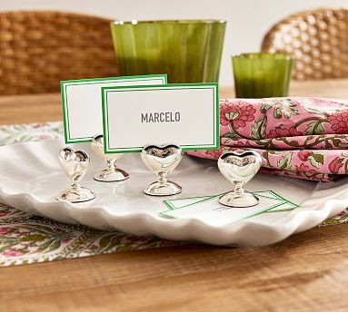 Metal Heart Place Card Holders - Set of 4 | Pottery Barn (US)