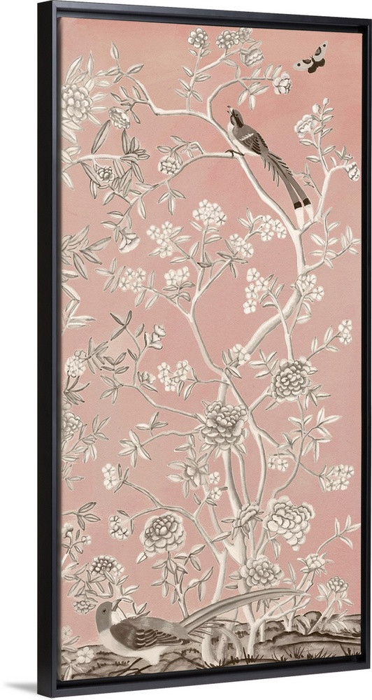 Blush Chinoiserie I Wall Art | Great Big Canvas - Dynamic