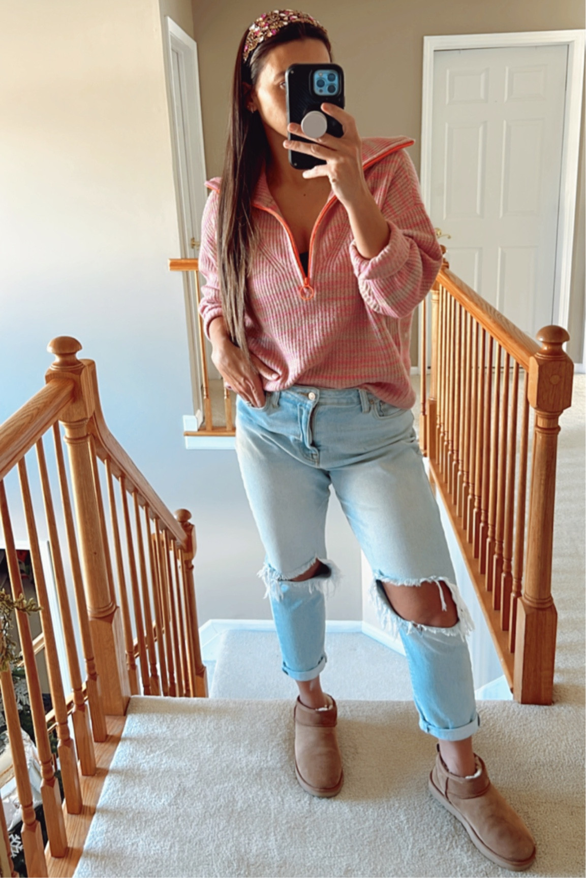 Cozy Pink Fit 

#LTKSeasonal #LTKfit #LTKstyletip
