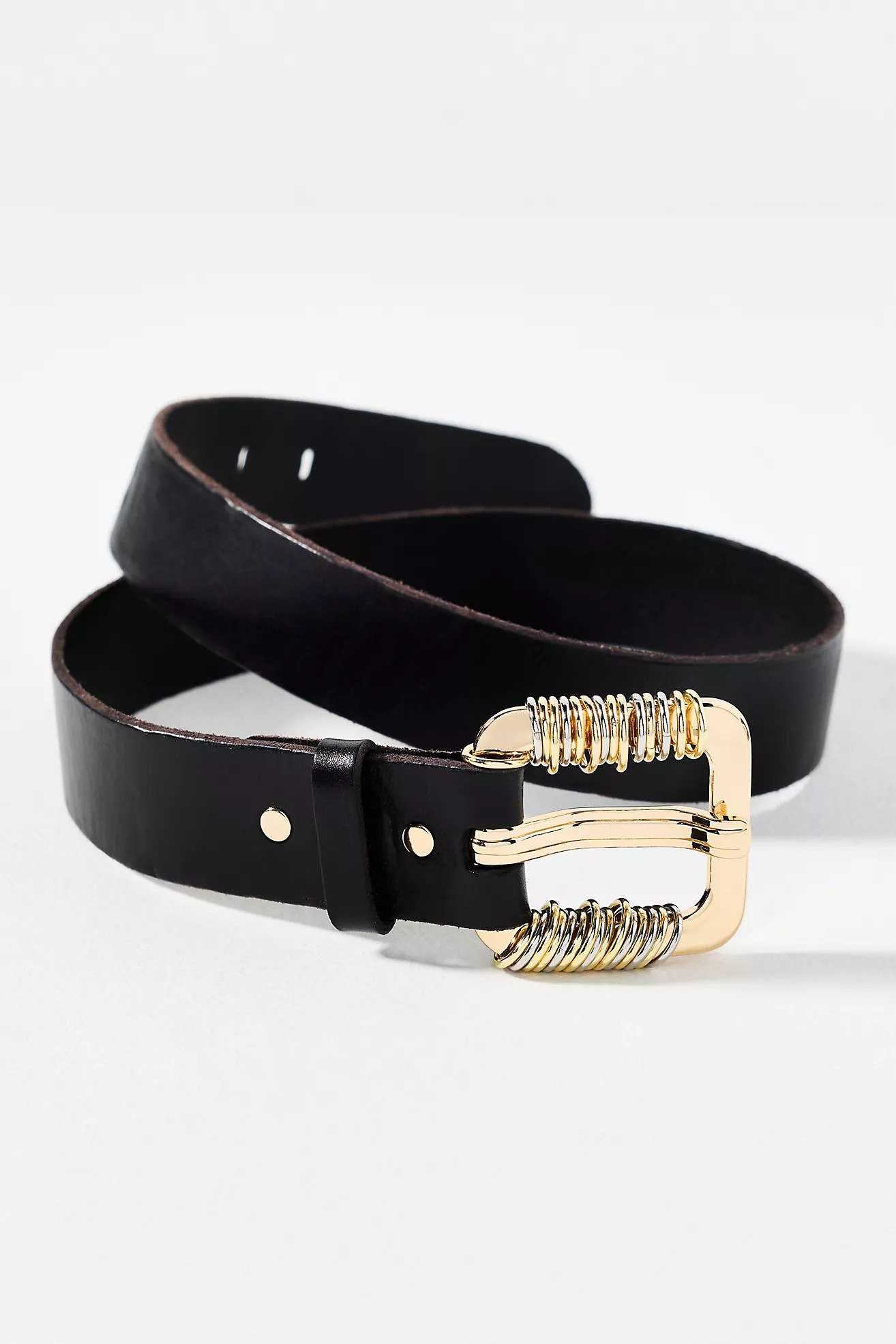 Multi Ring Accent Buckle Belt | Anthropologie (US)