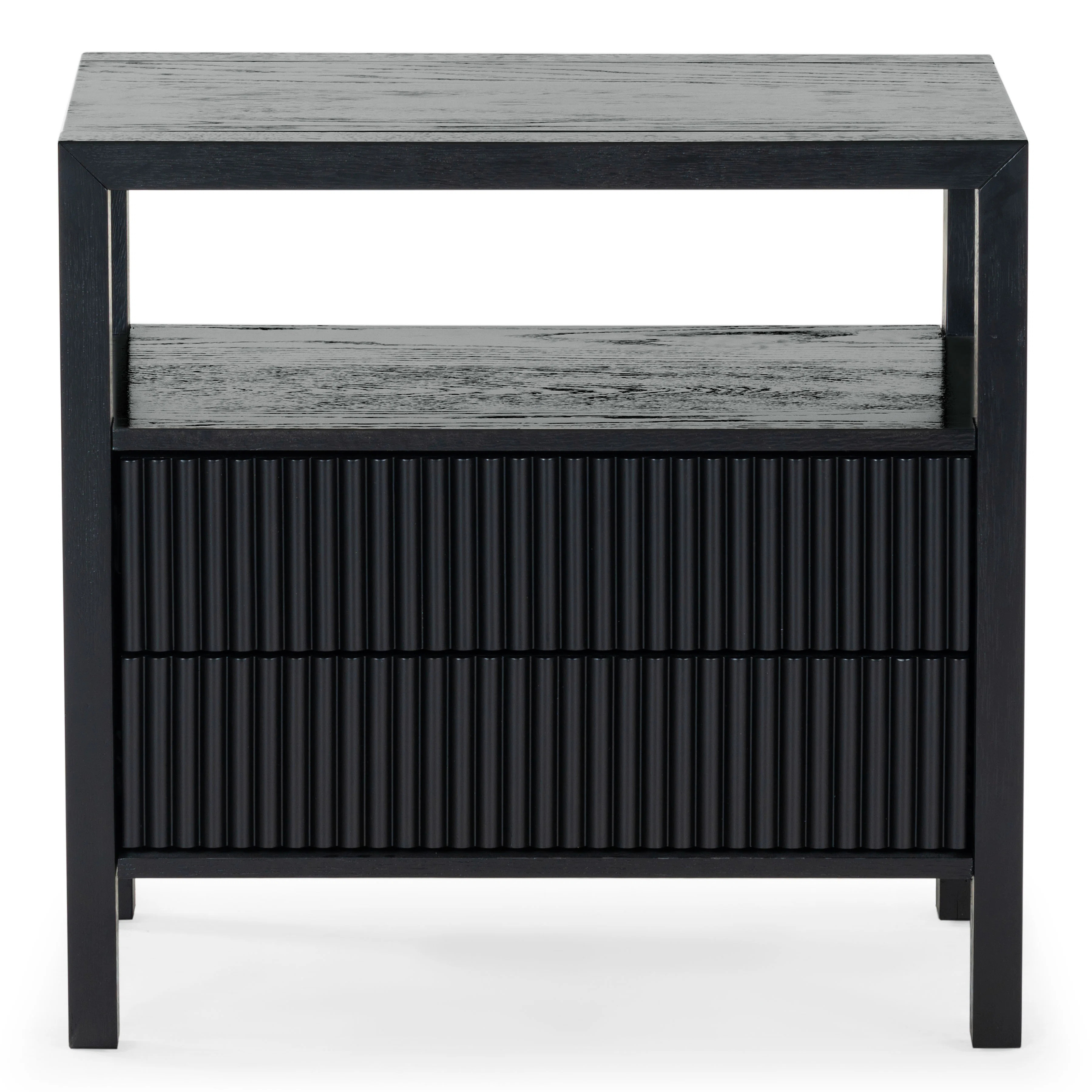 Dorchester 2 Drawer Reeded Nightstand | Birch Lane