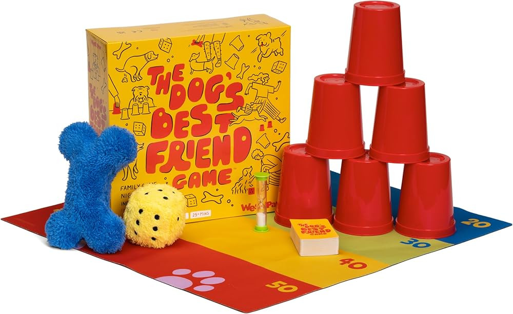WEST PAW Dog's Best Friend Game™ - Fun Family Game for Kids & Adults - Board, Challenge, & Dog ... | Amazon (US)