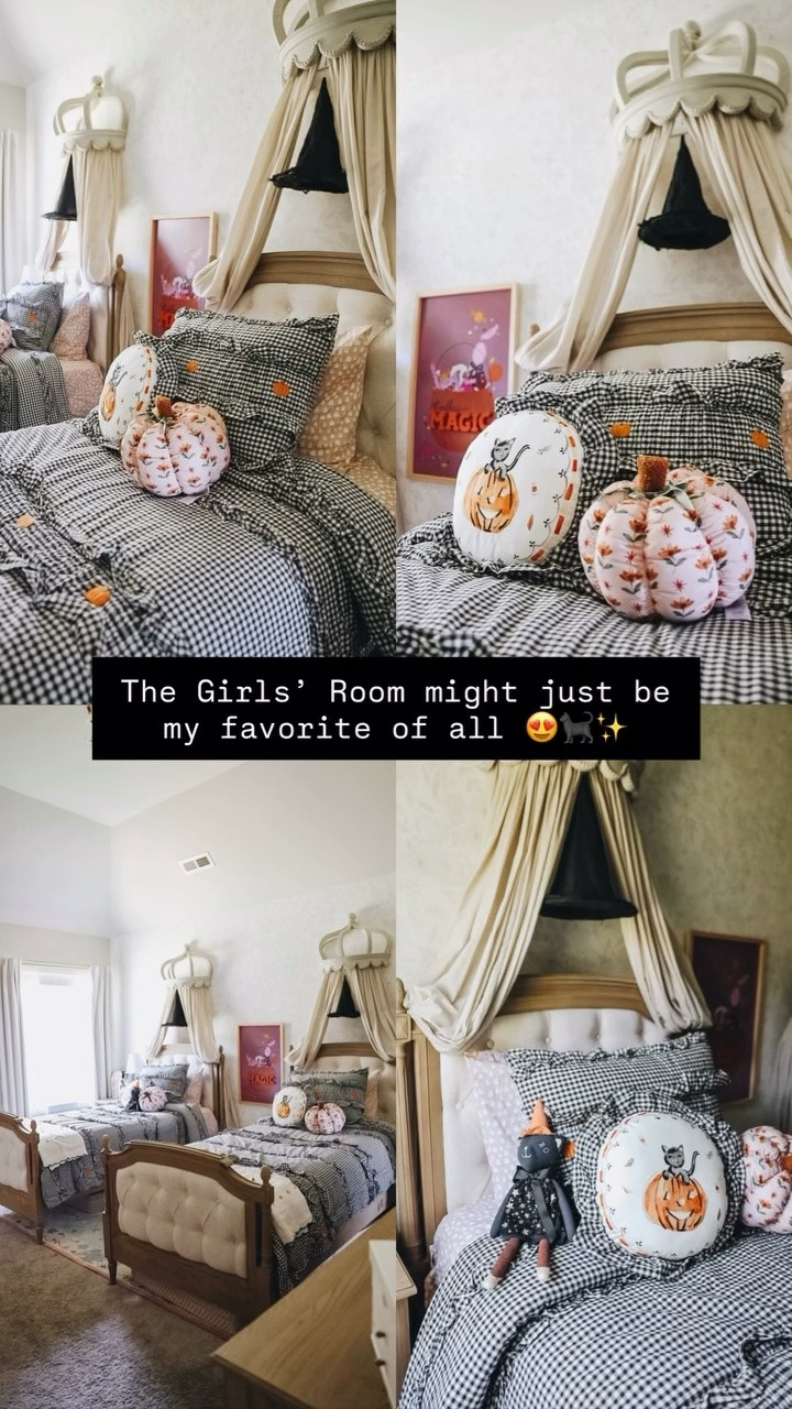 My daughters spooky room refresh is all done

#LTKmomlife #LTKHome #LTKKids