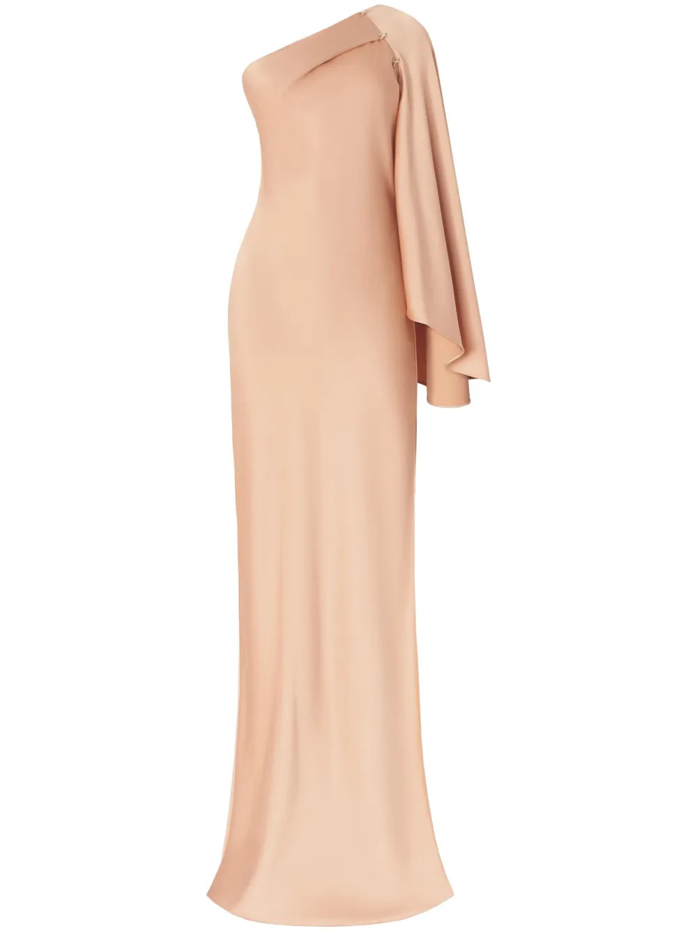 Genny Maxikleid Im Cape-Stil | Rosa | FARFETCH DE | Farfetch Global