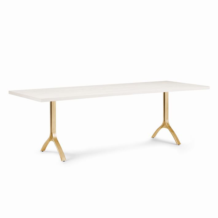 Avery Wishbone Dining Table (74", 94") | West Elm (US)