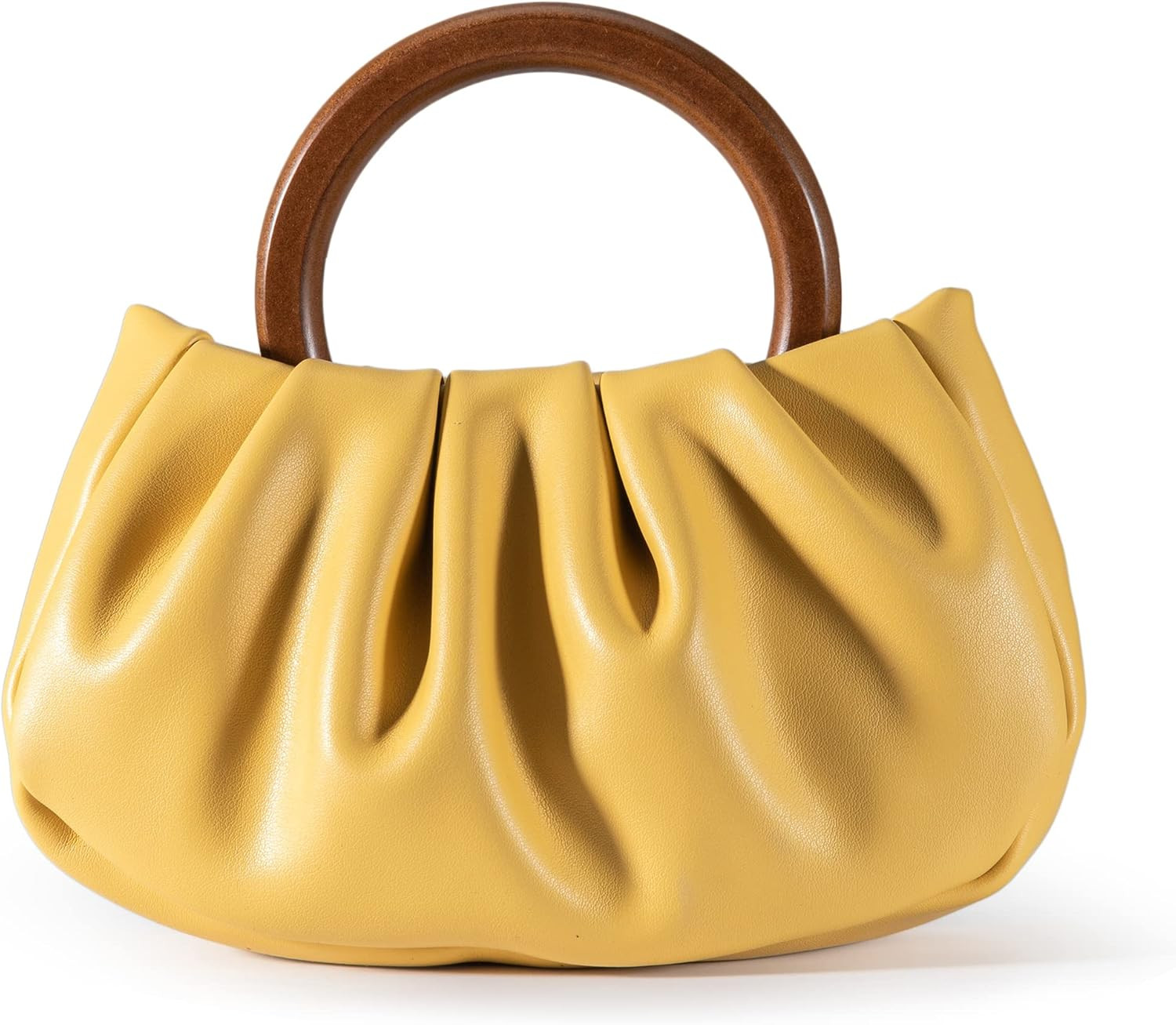 Milan Chiva Cloud Pouch Bag Gabbi Ruched Hobo Handbag Vintage Chic Fashion Clutch Purse for Women... | Amazon (US)