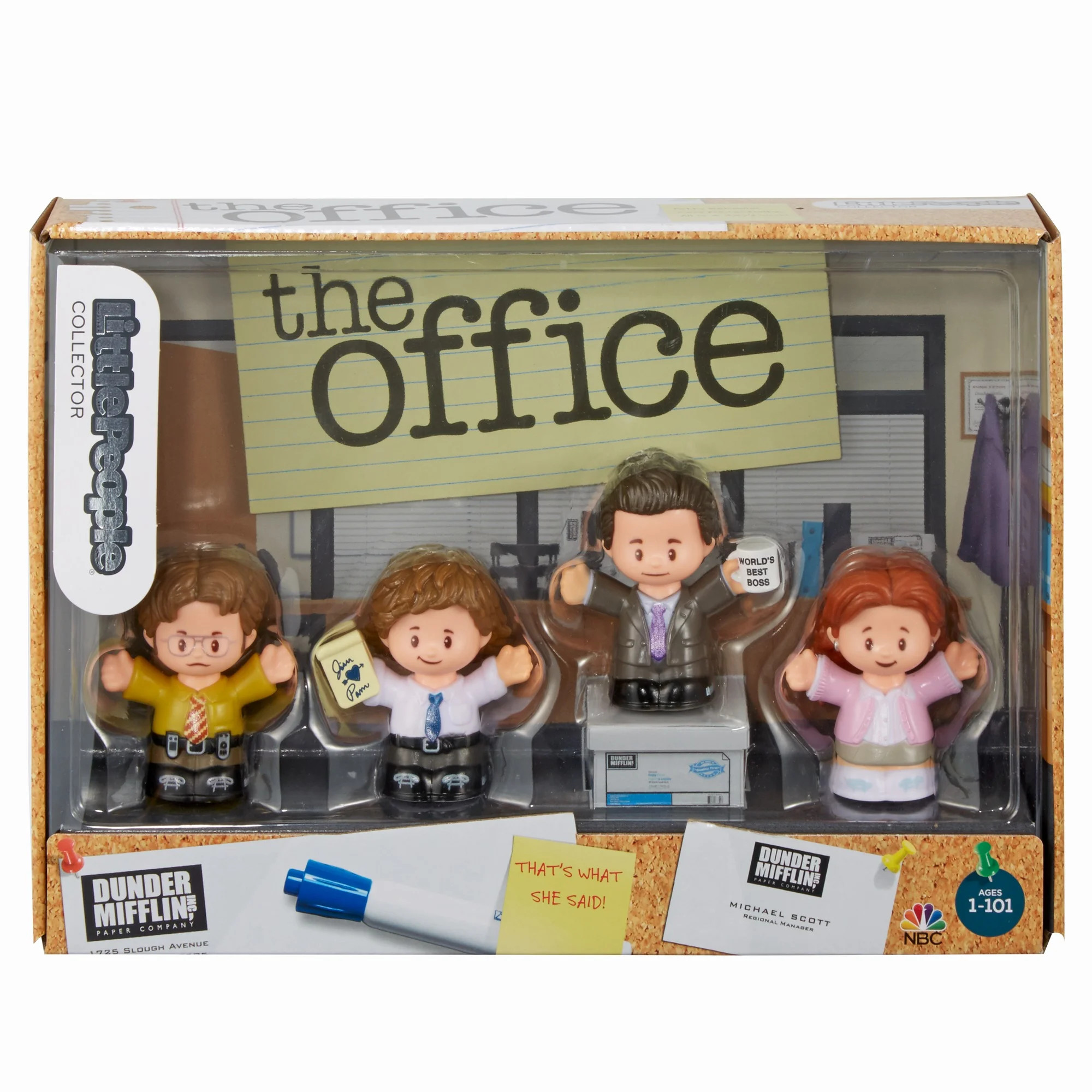 Fisher-Price Little People Collector The Office TV Show Figure Set | Walmart (US)