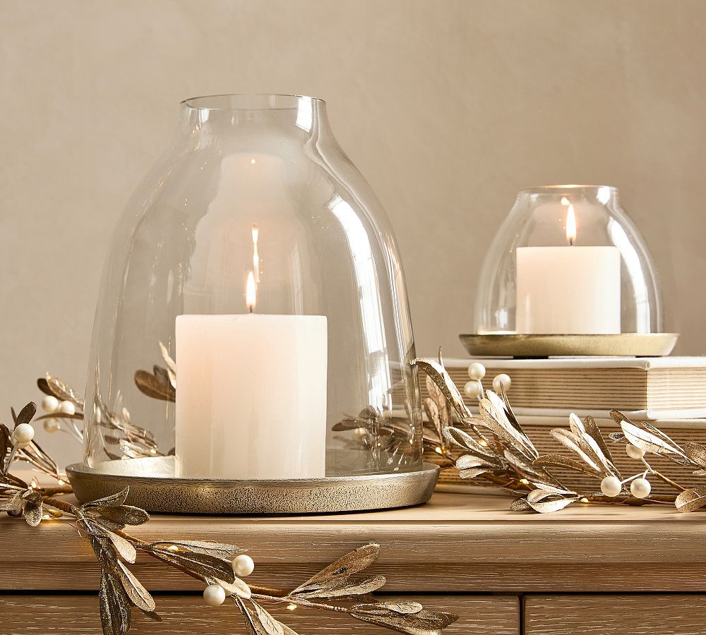 Cloche Hurricane Candle Holder | Pottery Barn (US)