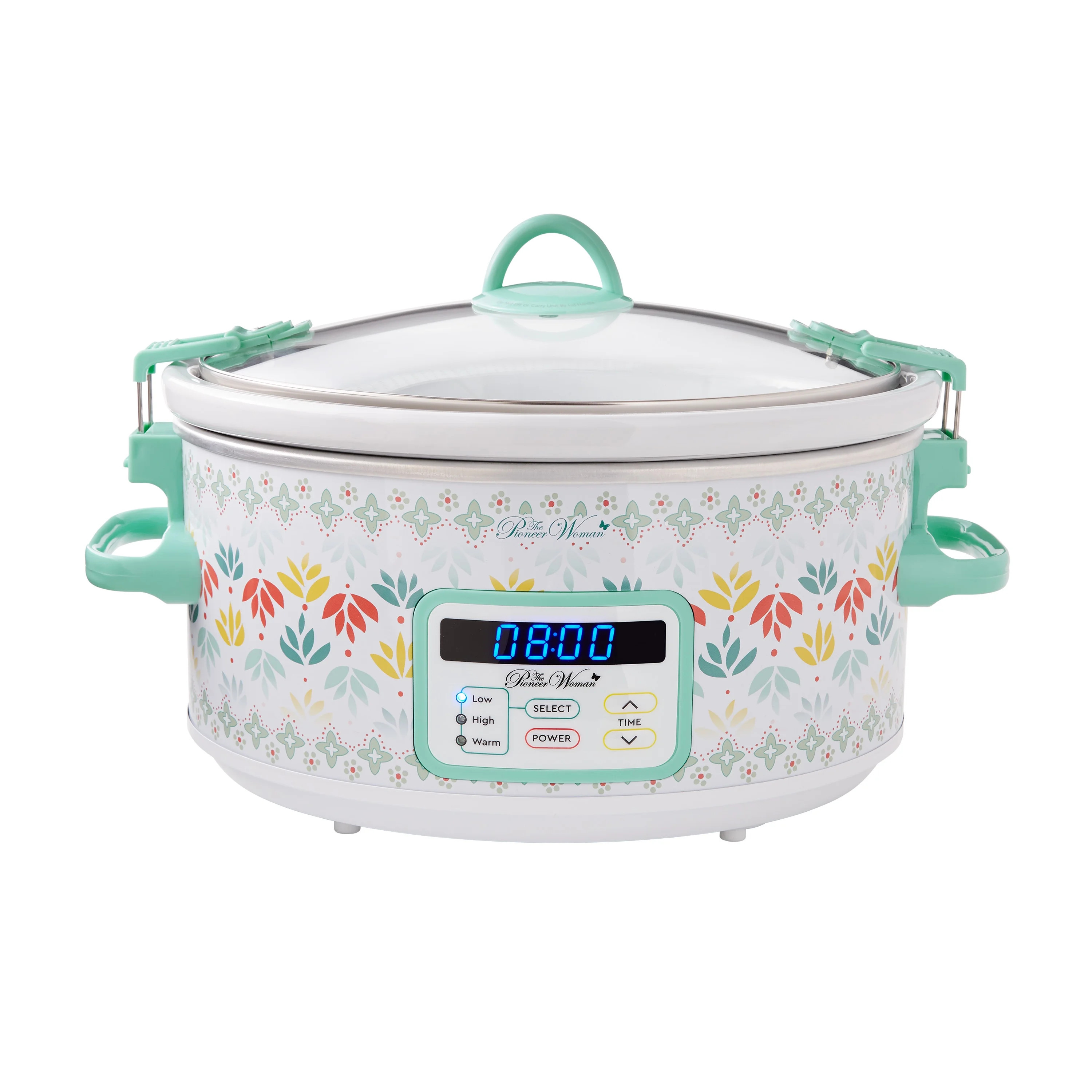 The Pioneer Woman Meandering Geo 6-Quart Digital Slow Cooker | Walmart (US)