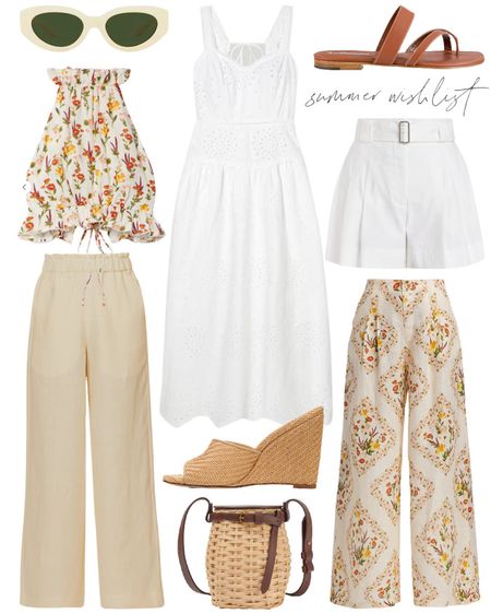 A few items on my summer wishlist ☀️ Since I’m mostly set with seasonal basics I rewear every year, I’m looking to contemporary/designer styles to invest in that will add a little texture, ease, or print to my wardrobe! Sharing more pieces I’m loving for the upcoming season on NatalieYerger.com today.

#LTKstyletip #LTKSeasonal #LTKtravel