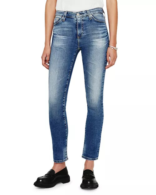 AG Mari Mid Rise Slim Straight Jeans  | Bloomingdale's Women Jeans & Denim Best Sellers | Bloomingdale's (US)
