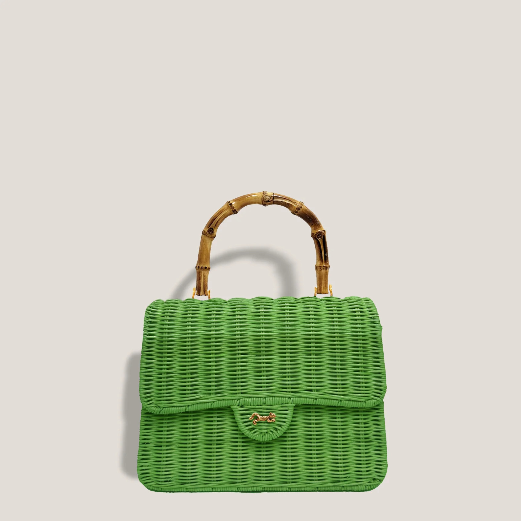 MME. BELGRAVIA BASKET -  ENVY | MME.MINK