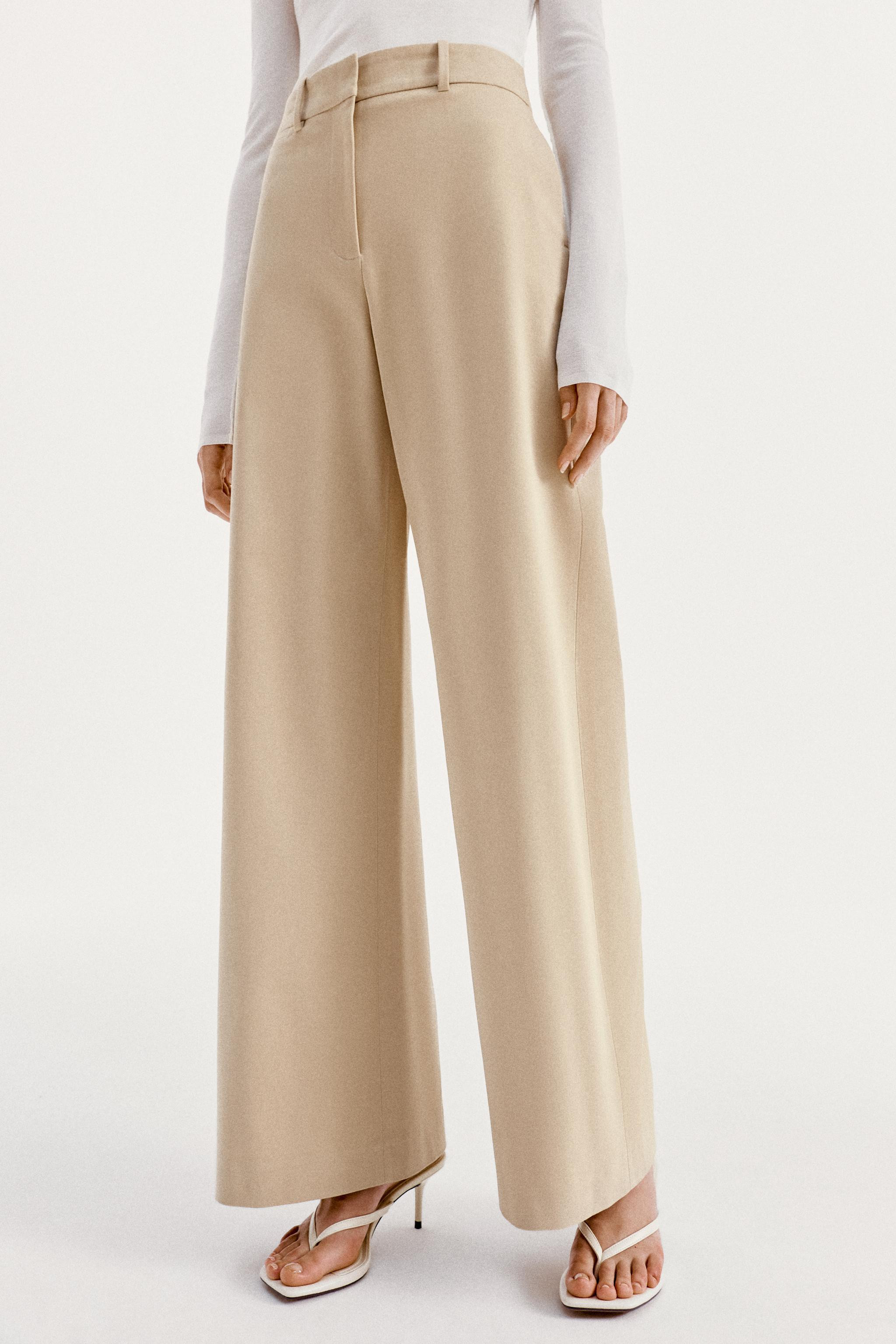 WEITE HOSE MIT HOHER TAILLE | Zara DE