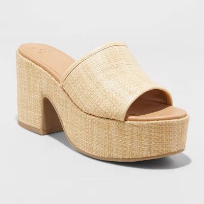 Women's Ricky Platform Heels - A New Day™ | Target