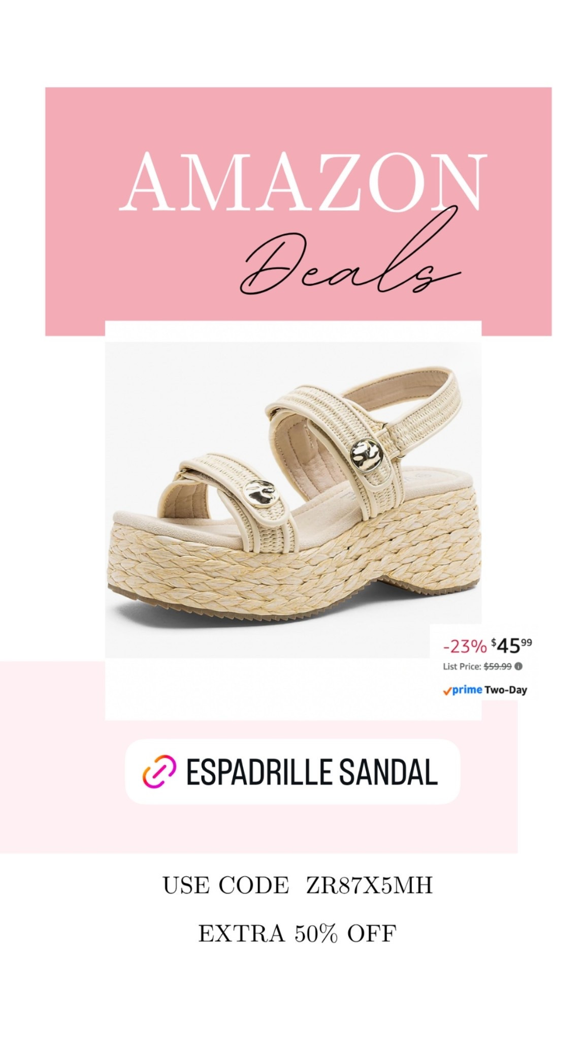 Cutest platform espadrille sandals in deal!!

#LTKSeasonal #LTKMidsize #LTKSaleAlert