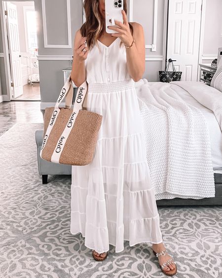 Amazon white maxi summer dress

#LTKfindsunder50 #LTKstyletip #LTKSeasonal