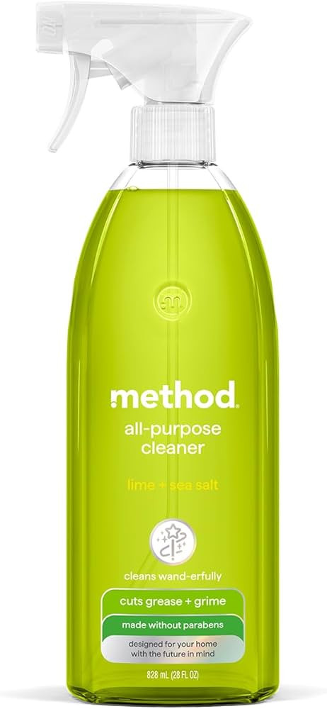 Method All-Purpose Cleaner Spray, Lime + Sea Salt - Cuts Grease & Grime on Counters, Glass, Seale... | Amazon (US)
