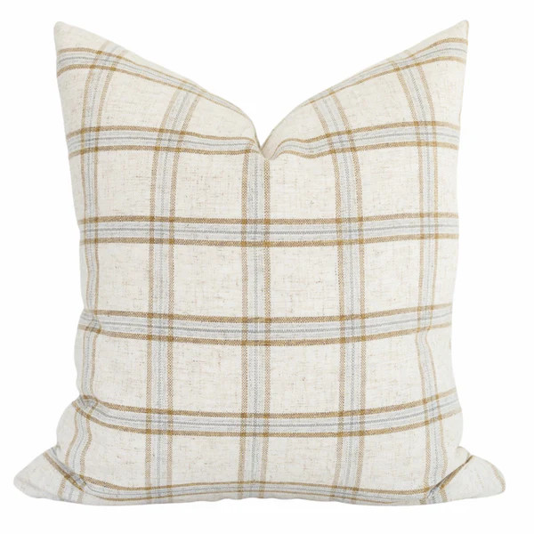 Hamilton Plaid Pillow Cover | Laurel & Blush