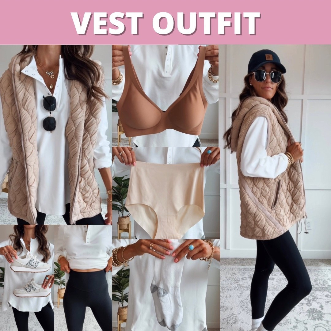 Scroll to shop. Wearing a small vest and pullover.  Follow for more.

#LTKgrwm #LTKdayinmylife #LTKfitnessgoals