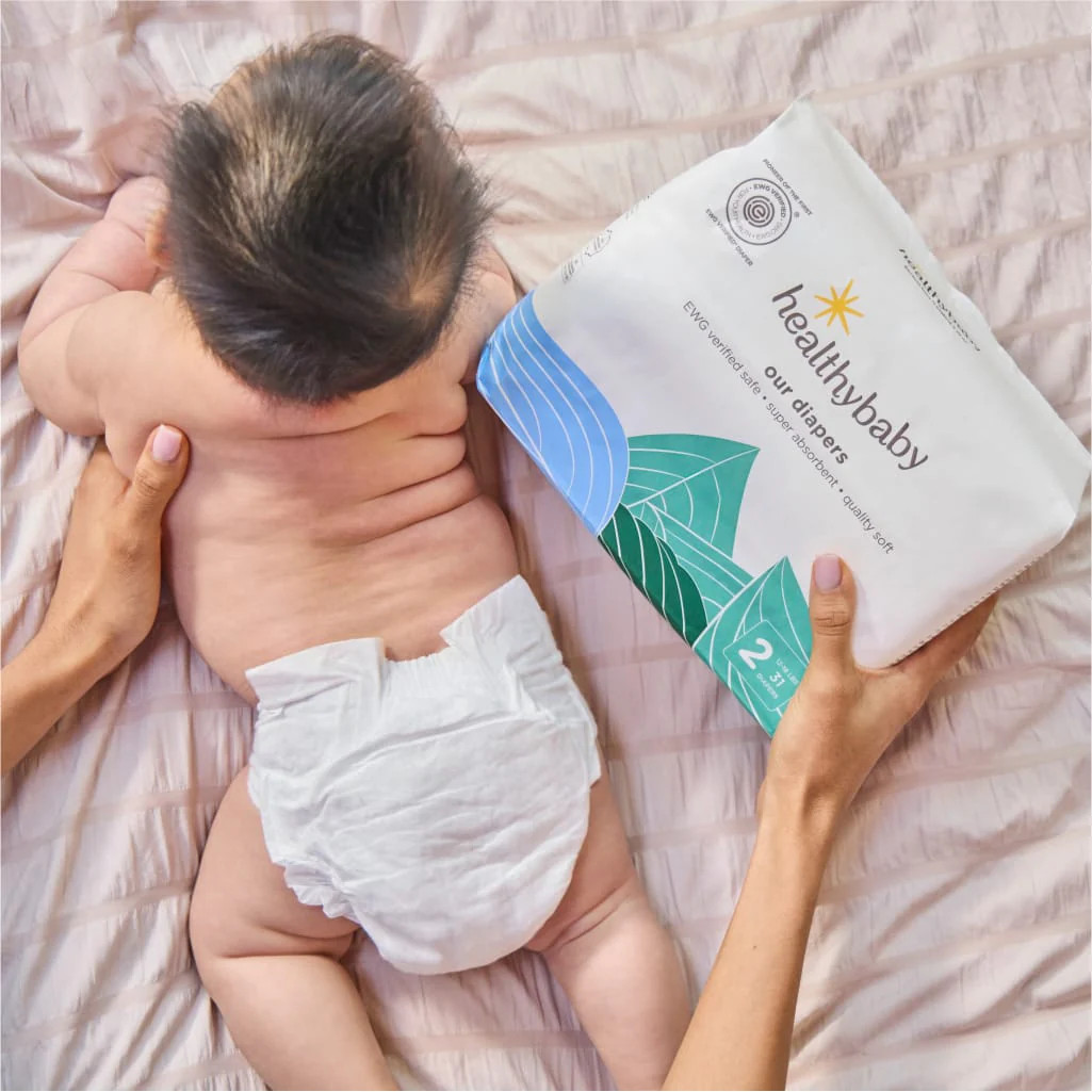 HealthyBaby Non-Toxic Diaper - EWG VERIFIED & Made with Organic Cotton | healthybaby