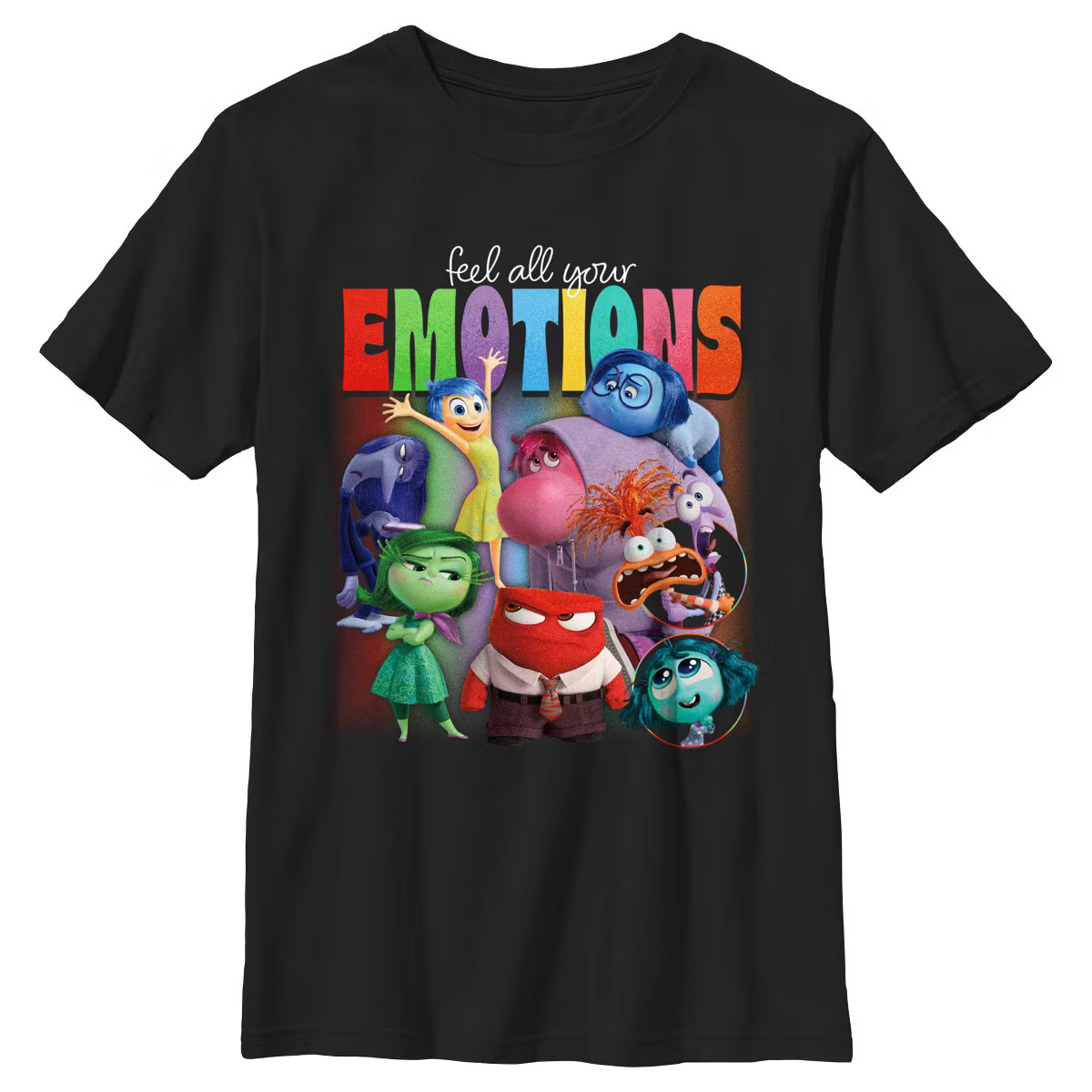 Boy's Inside Out 2 Feel All Your Emotions T-Shirt | Target