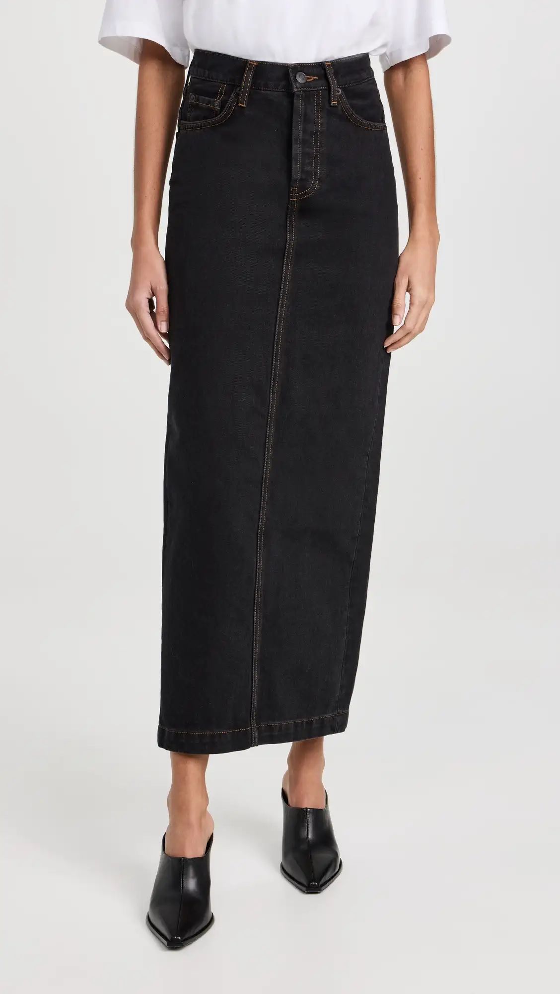 Denim Column Skirt | Shopbop