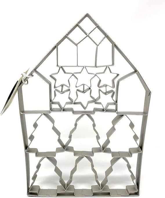 Hearth & Hand with Magnolia Giant Cookie Cutter Pewter | Amazon (US)