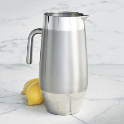 Optima Pitcher Double-Walled Stainless Steel for Indoor & Outdoor Use | Frontgate